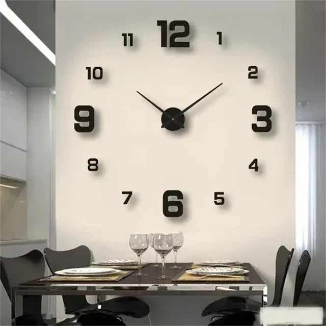 Horloge murale 3D