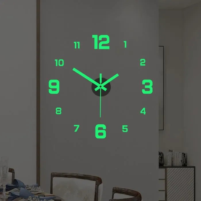 Horloge murale 3D